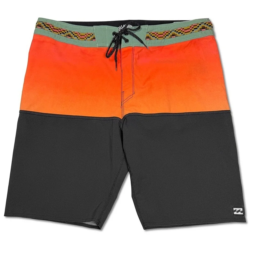 Billabong Fifty50 Panel Pro Board Shorts - NWT Mens 40 Black / Multi - #49597-K6